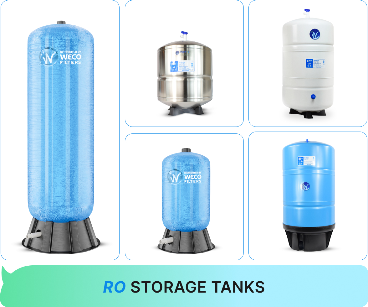 Components of a Home RO Filter System