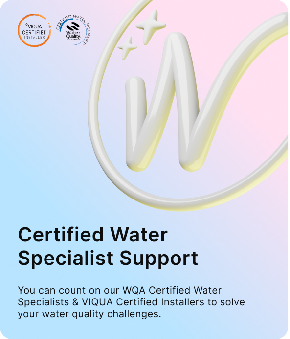 certified water specialist support