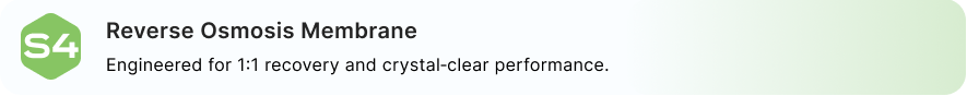 98% nominal salt rejection