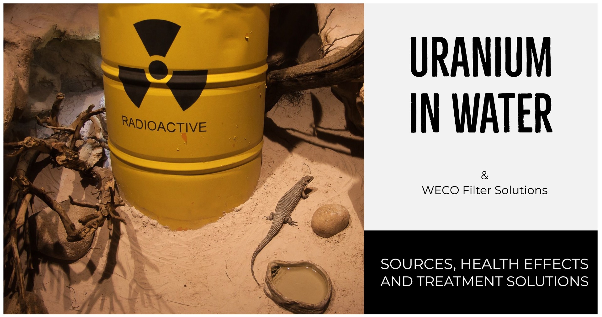 Uranium in water